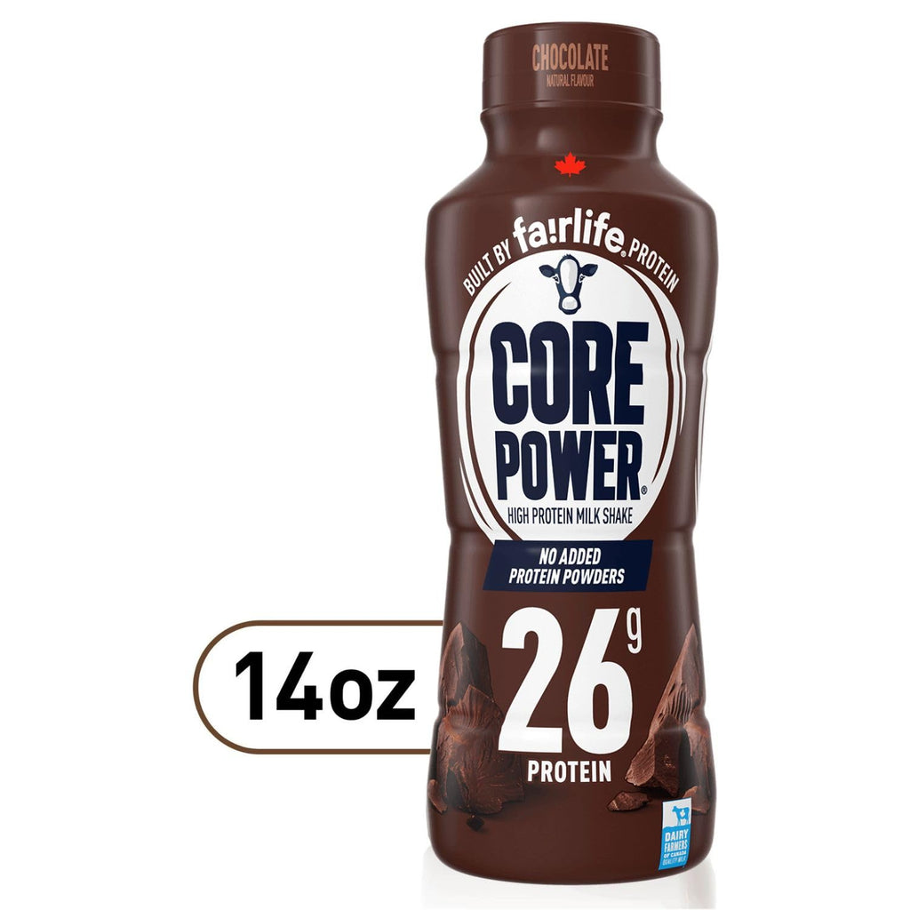 Chocolate Protein Milk Shakes, 414mL, Pack of 12 E919249
