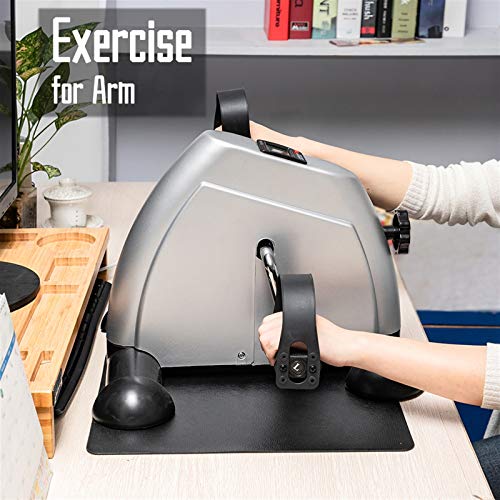 Under Desk Pedal Exerciser with LCD Display for Home Office X3222