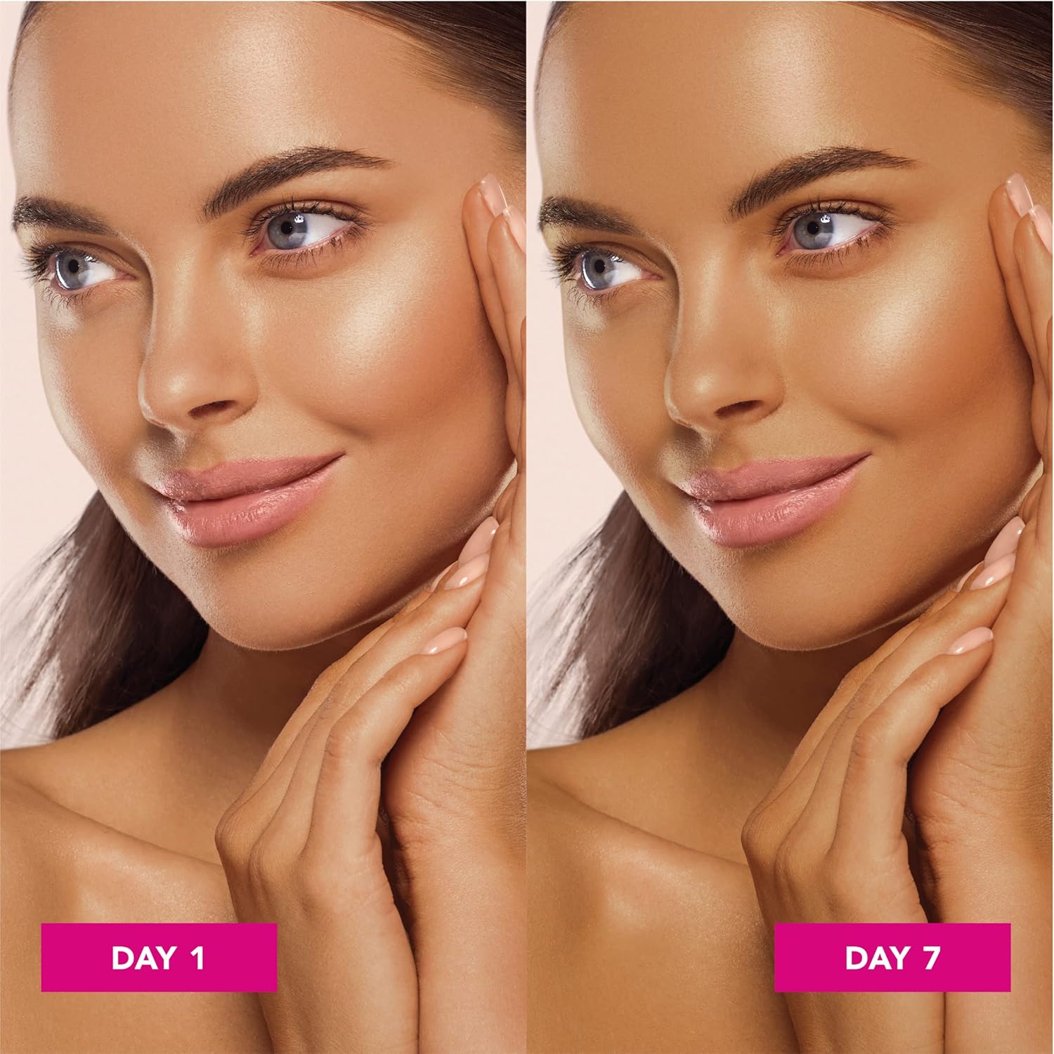 Sunless Tanning Moisturizer with SPF 20 Face Sunscreen, Medium to Deep Skin Tone Z2944