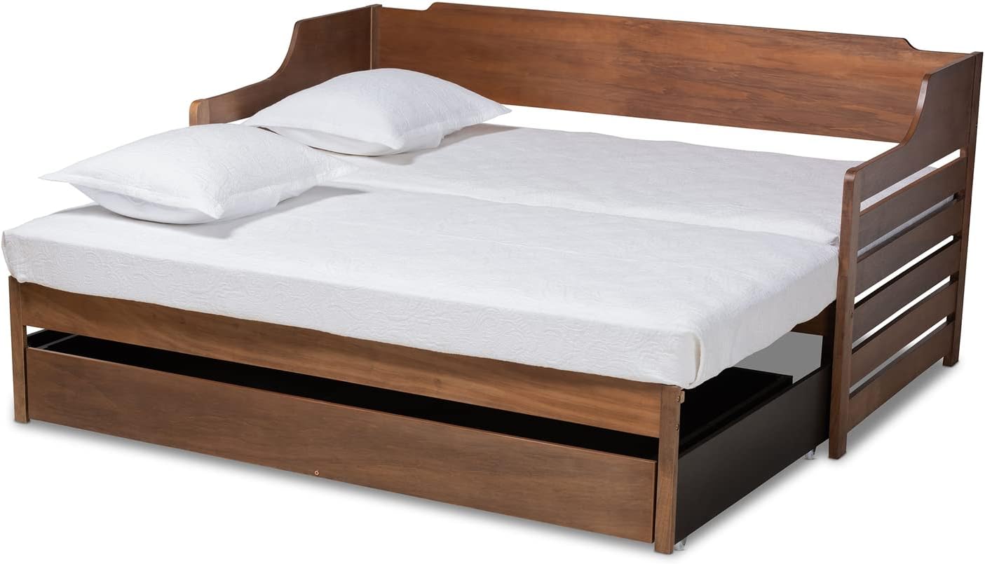 Walnut Expandable Twin to King Daybed C903