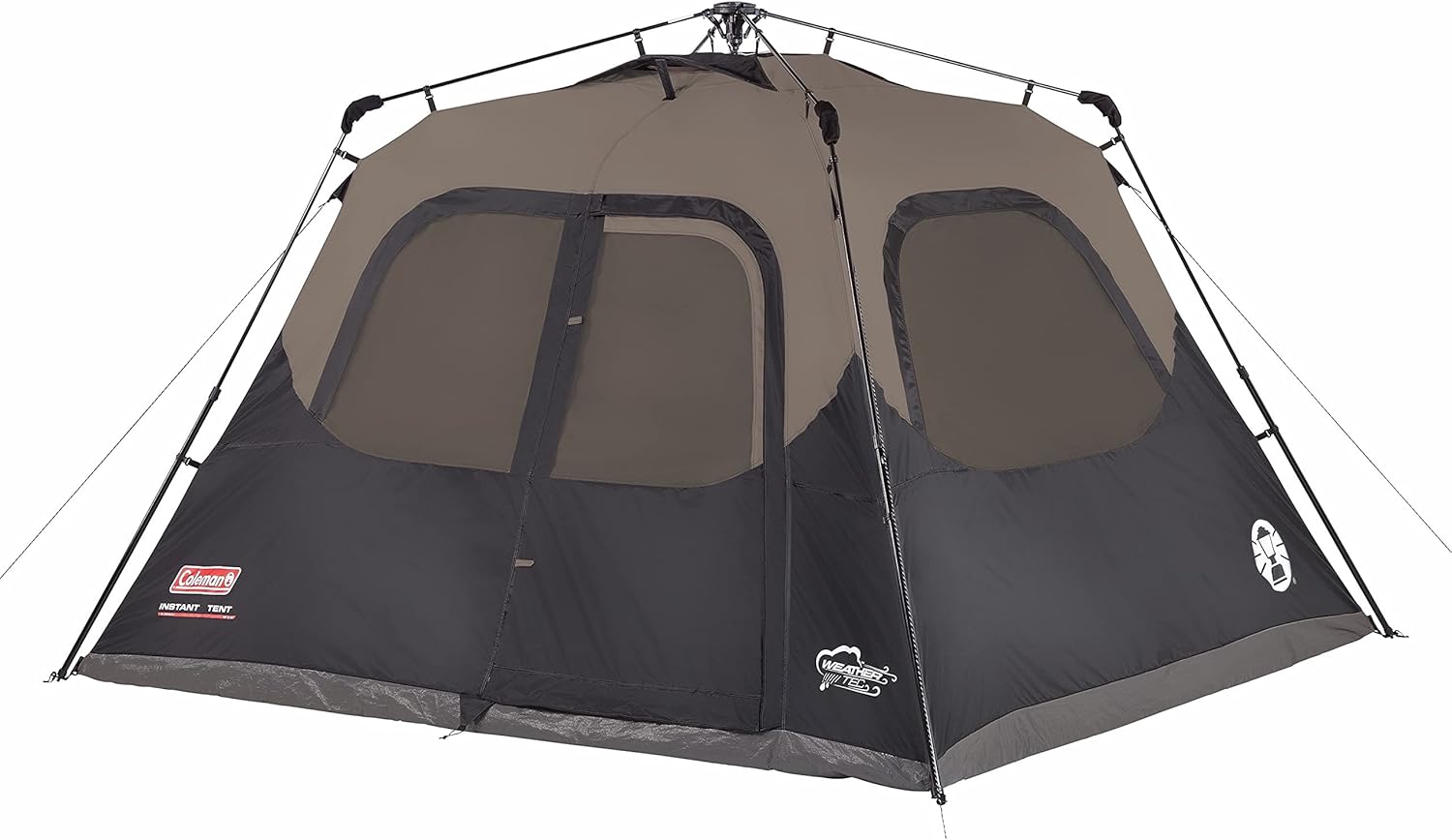 Outdoor Screen Canopy Tent with Instant Setup, 6 Person Cabin Tent T344457