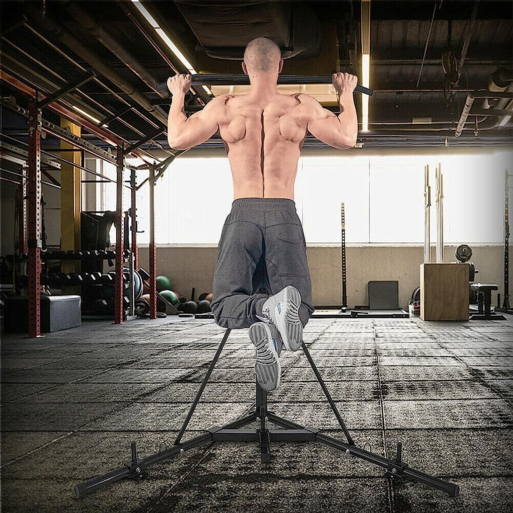 Heavy Bag Stand Folding Boxing Stand with Pull Up Bar for Home Fitness R3272