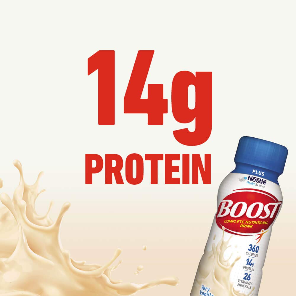 Complete Nutritional Drink, Very Vanilla, 8 fl oz, 12 Pack Q477