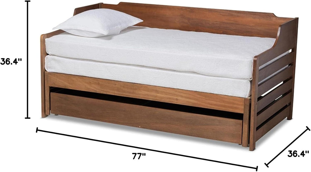 Walnut Expandable Twin to King Daybed C903