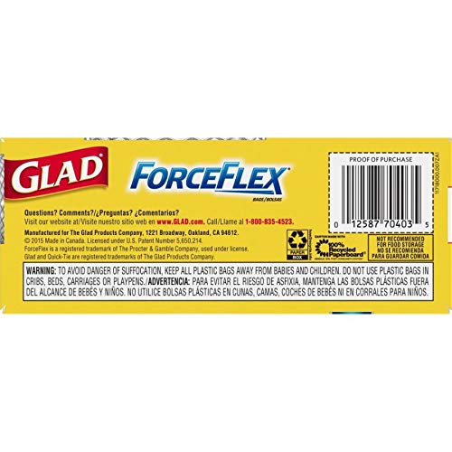 Medium Garbage Bags 8 Gallon 26 Count S385