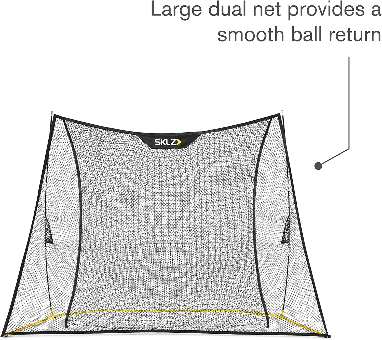 Golf Net for Backyard Practice with Ball Return and Carry Bag J2567
