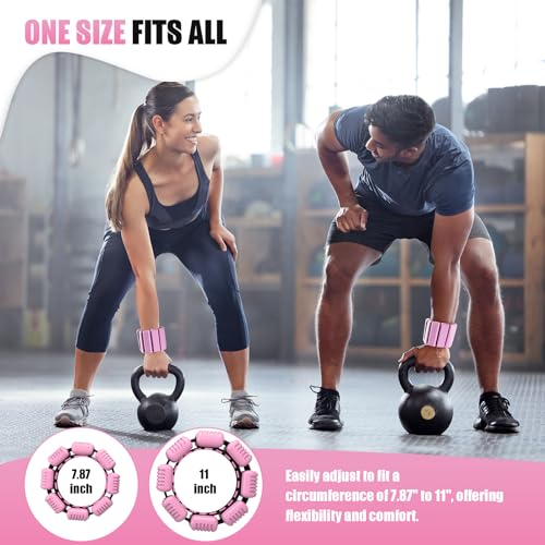 Pilates Wrist & Ankle Weights Set of 2, Adjustable for Walking, Yoga, Gym F527133