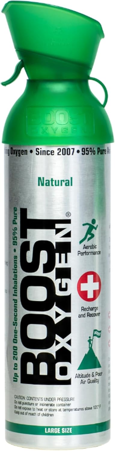 Supplemental Canned Oxygen Bottle with Mouthpiece E323489