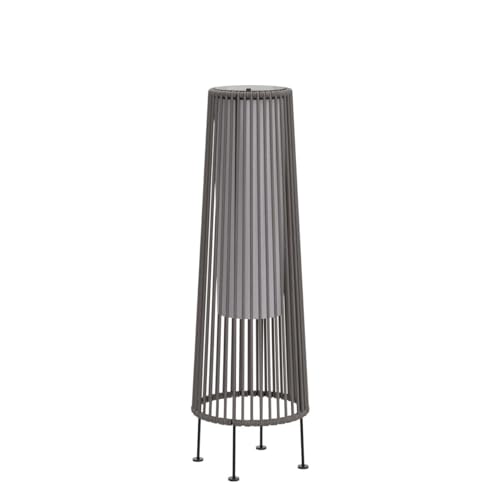 Outdoor Floor Solar Light 2-Pack, Wicker Patio Lamp Waterproof for Yard Garden T781