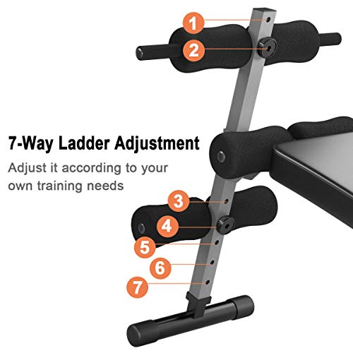 Adjustable Sit Up Bench Slant Board for Ab Crunch Y89360