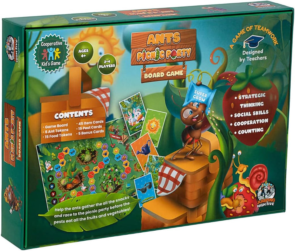 Ant Picnic Party Board Game for Kids Ages 4 and Up F926033