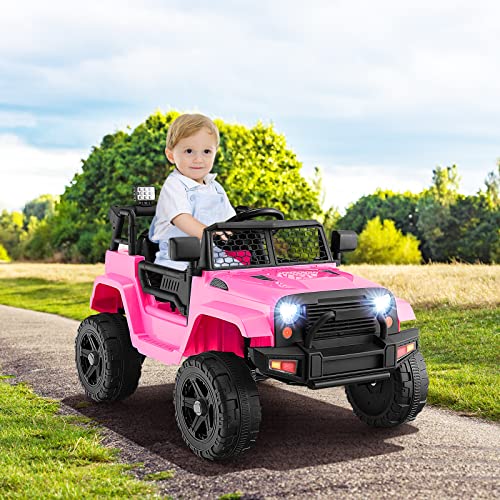 12V Licensed Toyota FJ Electric Ride-On Truck for Kids with Remote Control W141137