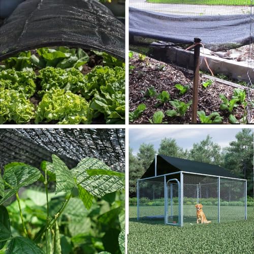 Shade Cloth for Plants, 6.5x20 ft, No Grommets, Sun Protection O489
