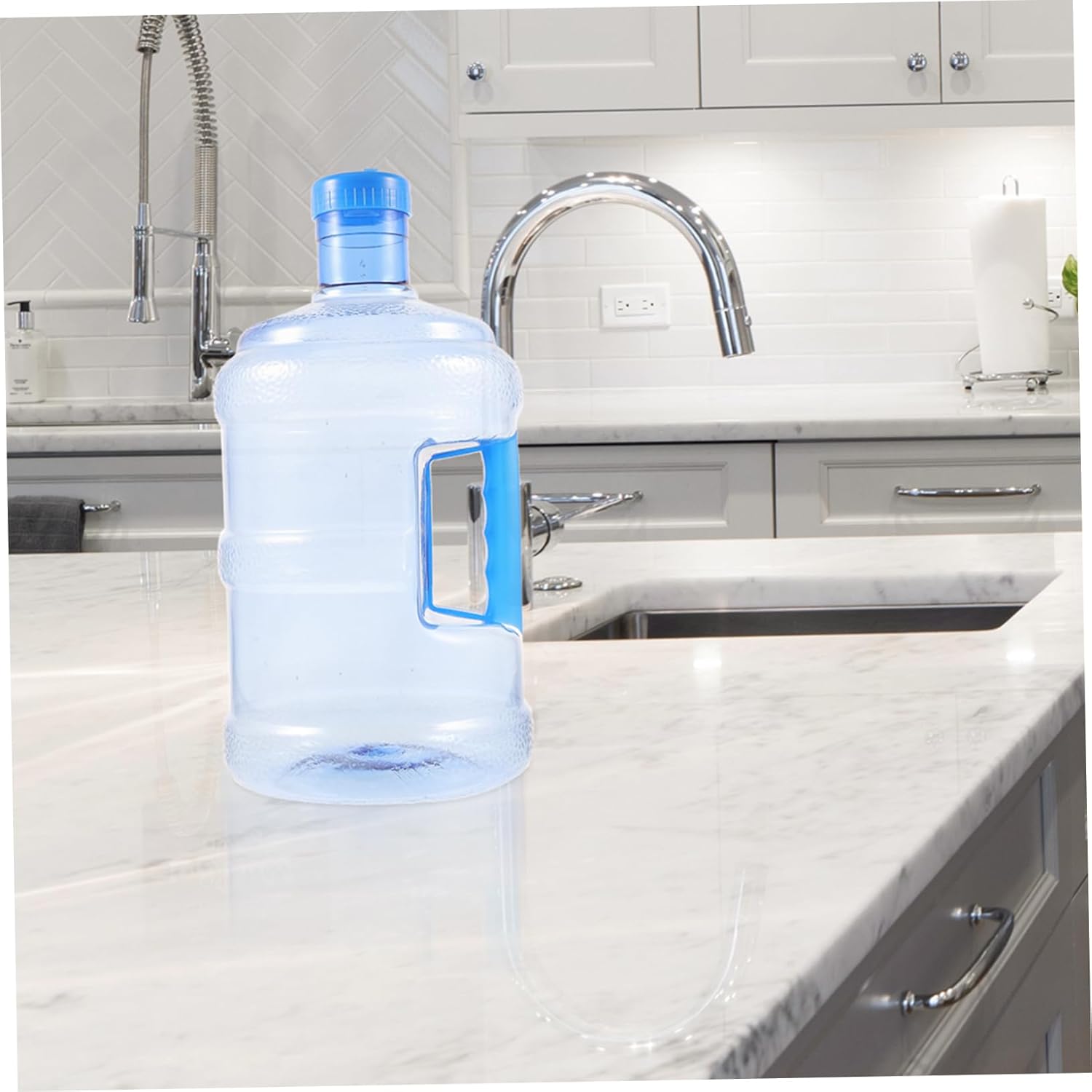 3 Gallon Glass Water Jug with Handle for Camping G4681