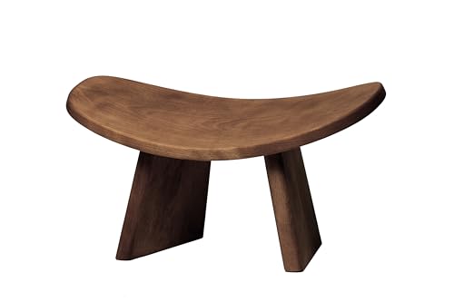 Meditation Bench with Bag, Portable Wooden Kneeling Seiza Seat K476
