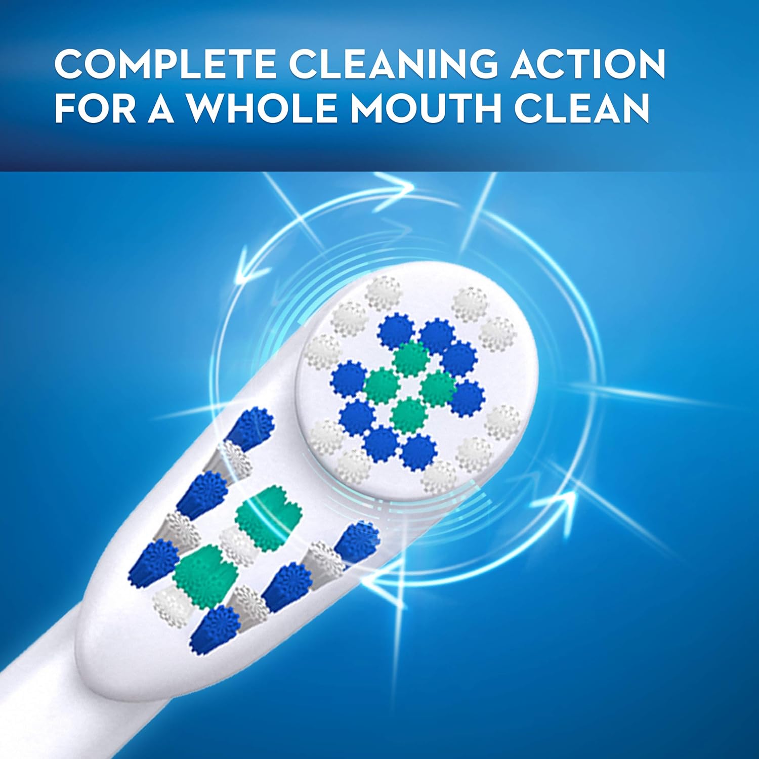 Soft Battery Powered Toothbrush Replacement Brush Heads, 2 Count I77737