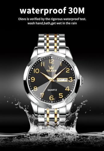 Men's Minimalist Analog Quartz Stainless Steel Watch C711