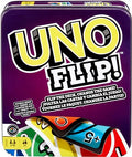 Mattel Games UNO Card Game for Family Night, Travel Game & Gift for Kids in a Collectible Storage Tin for 2-10 Players (Amazon Exclusive)
