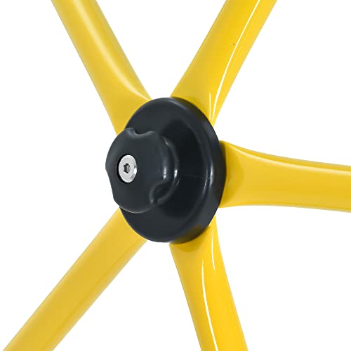 Kids Climbing Dome Tower - 12 ft Jungle Gym Geometric Climber with Rust & UV Resistant Steel I868