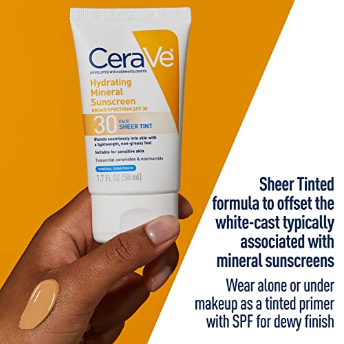 Tinted Mineral Sunscreen SPF 30 with Zinc Oxide, 1.7 oz A2356