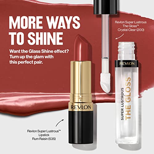 Lipstick, High Shine Lipcolor with Moisturizing Creamy Formula, 007 Glazed Mauve C69171
