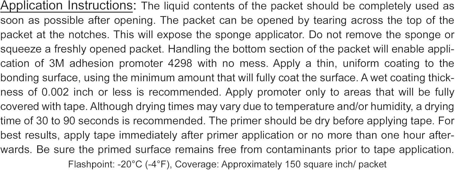 Adhesion Promoter with Sponge Applicator G855