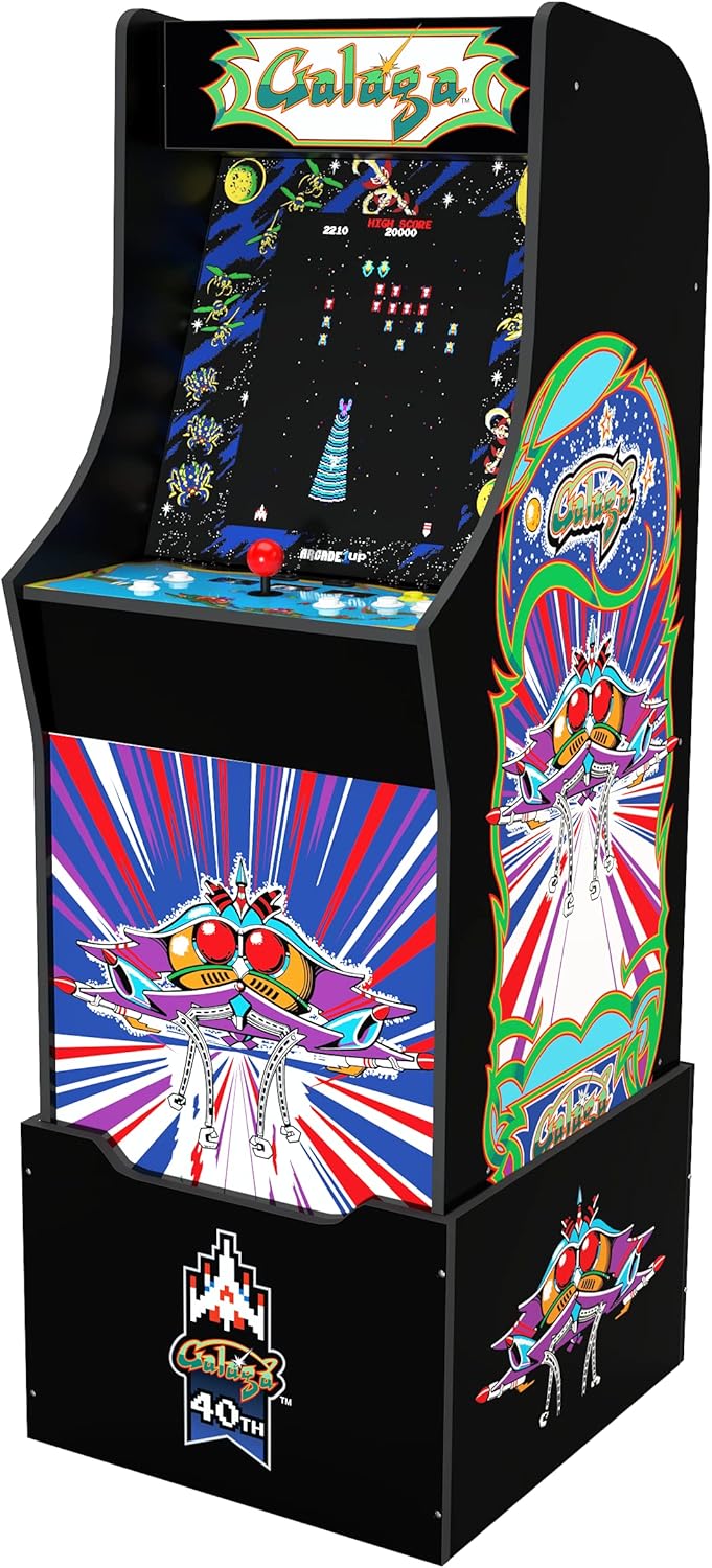 ARCADE1UP Legacy Edition - Galaga 40th Anniversary with Licensed Riser
