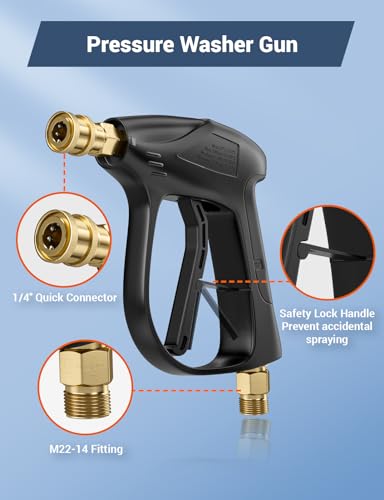 Heavy Duty Car Wash Foam Cannon for Pressure Washers with Adjustable Nozzle H32177