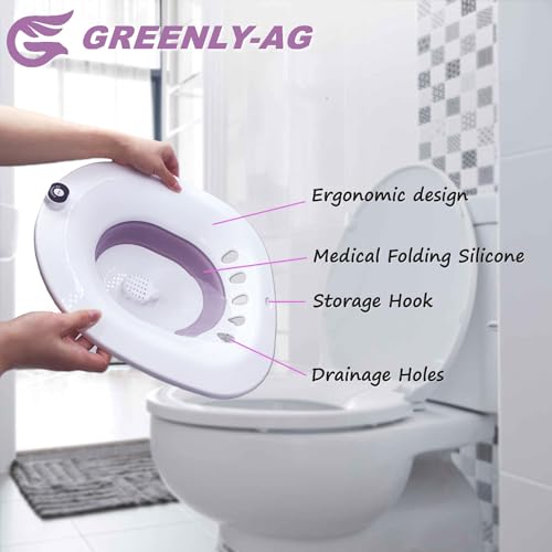 Sitz Bath for Postpartum Care and Hemorrhoid Relief J714