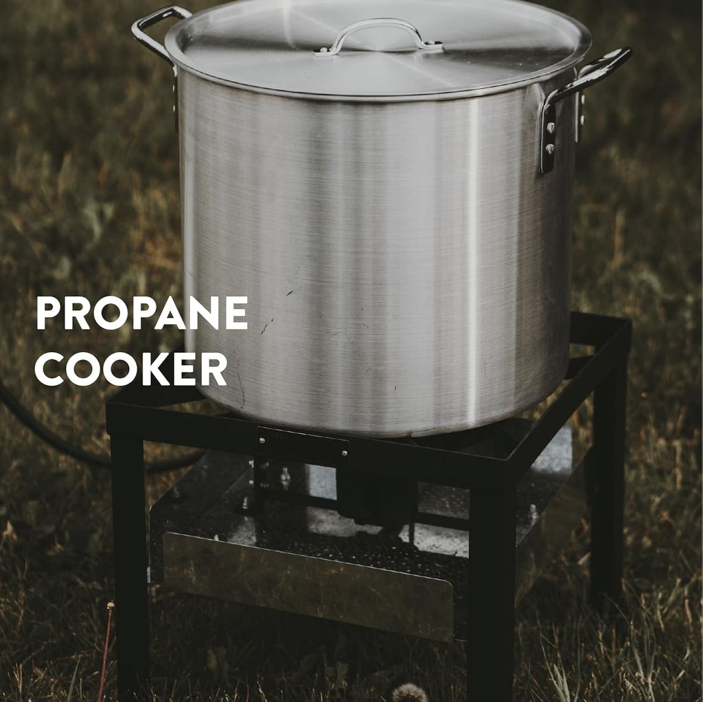 Seafood Boil Kit with Propane Burner and 80Qt Pot R344543
