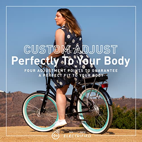 Women's Electric Bike, Step-Through Touring Hybrid, 26" I373258