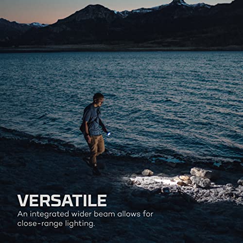 Rechargeable LED Flashlight with 4 Light Modes, Water Resistant R414
