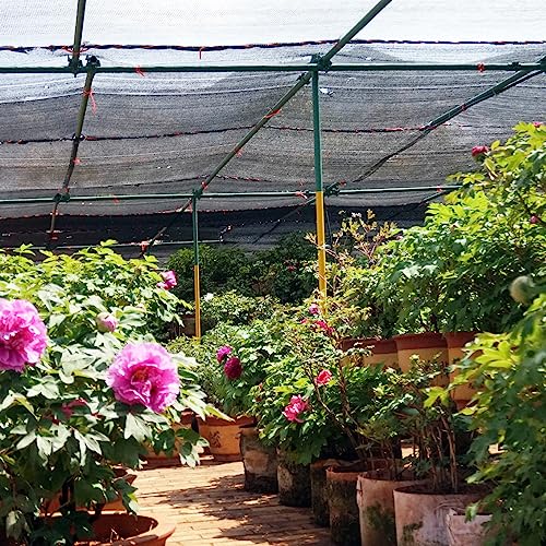 Shade Cloth for Plants, 6.5x20 ft, No Grommets, Sun Protection O489