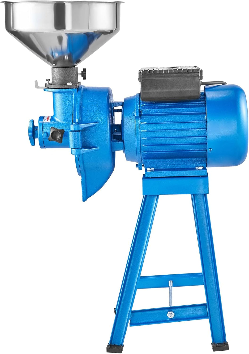 Electric Grain Mill Grinder, 1500W Commercial Corn Mill with Funnel, Thickness Adjustable R656