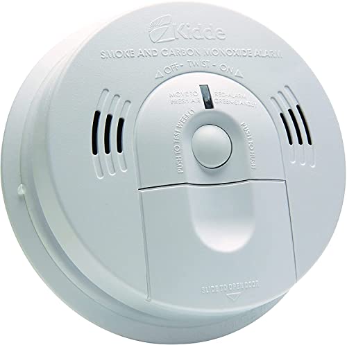 Smoke & Carbon Monoxide Detector, Hardwired, Battery Backup, 2-Pack H838