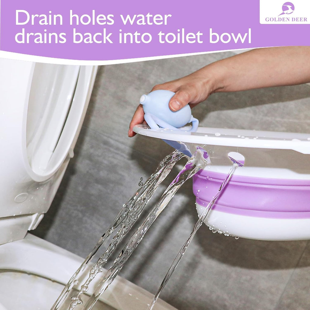 Sitz Bath for Toilet Seat, Automatic Flushing, Postpartum Care N5630