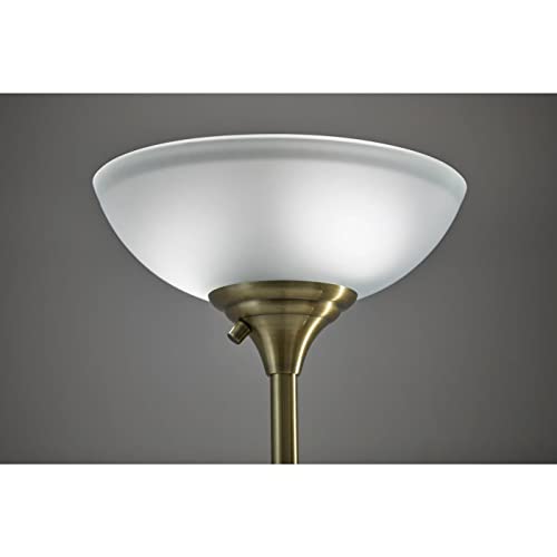 Bergen Torchiere Floor Lamp, Black B303