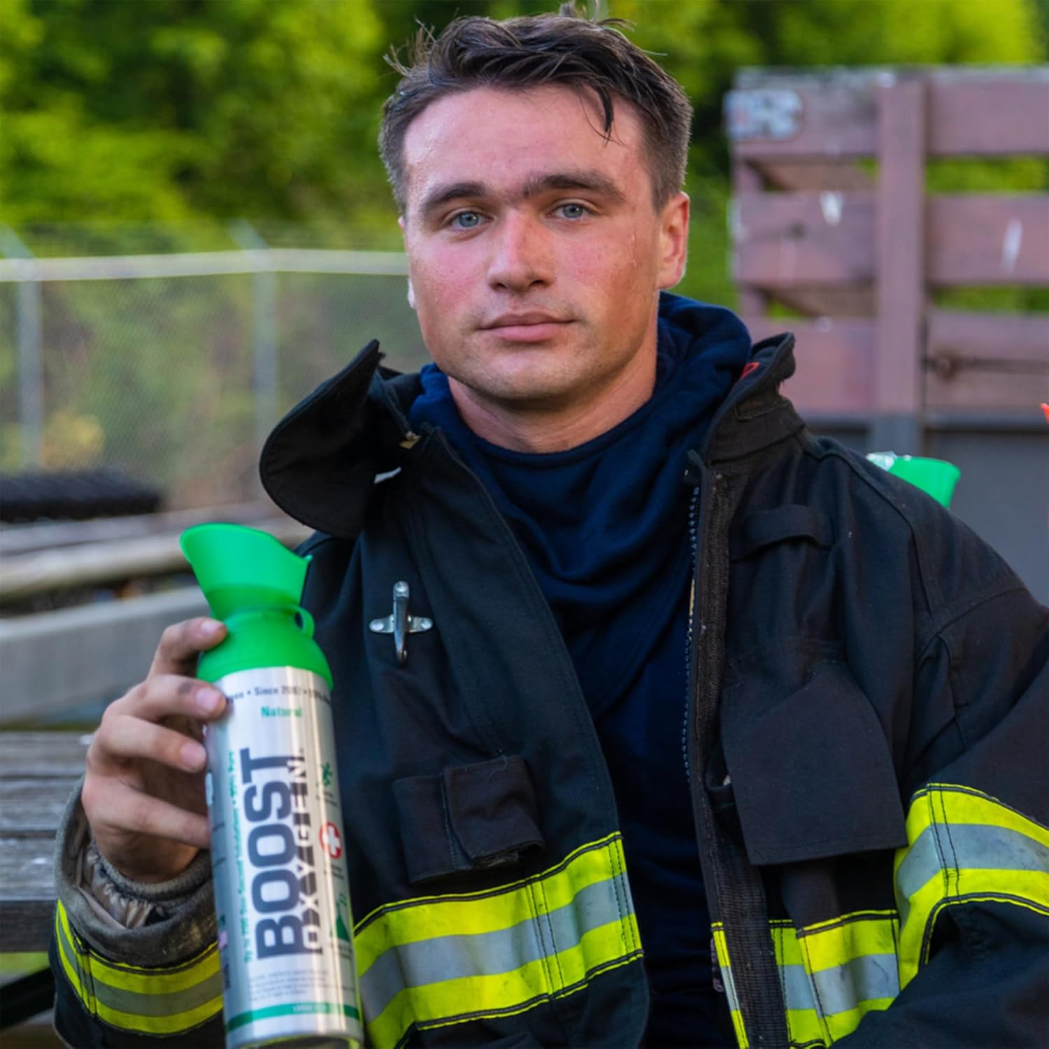 Supplemental Canned Oxygen Bottle with Mouthpiece E323489