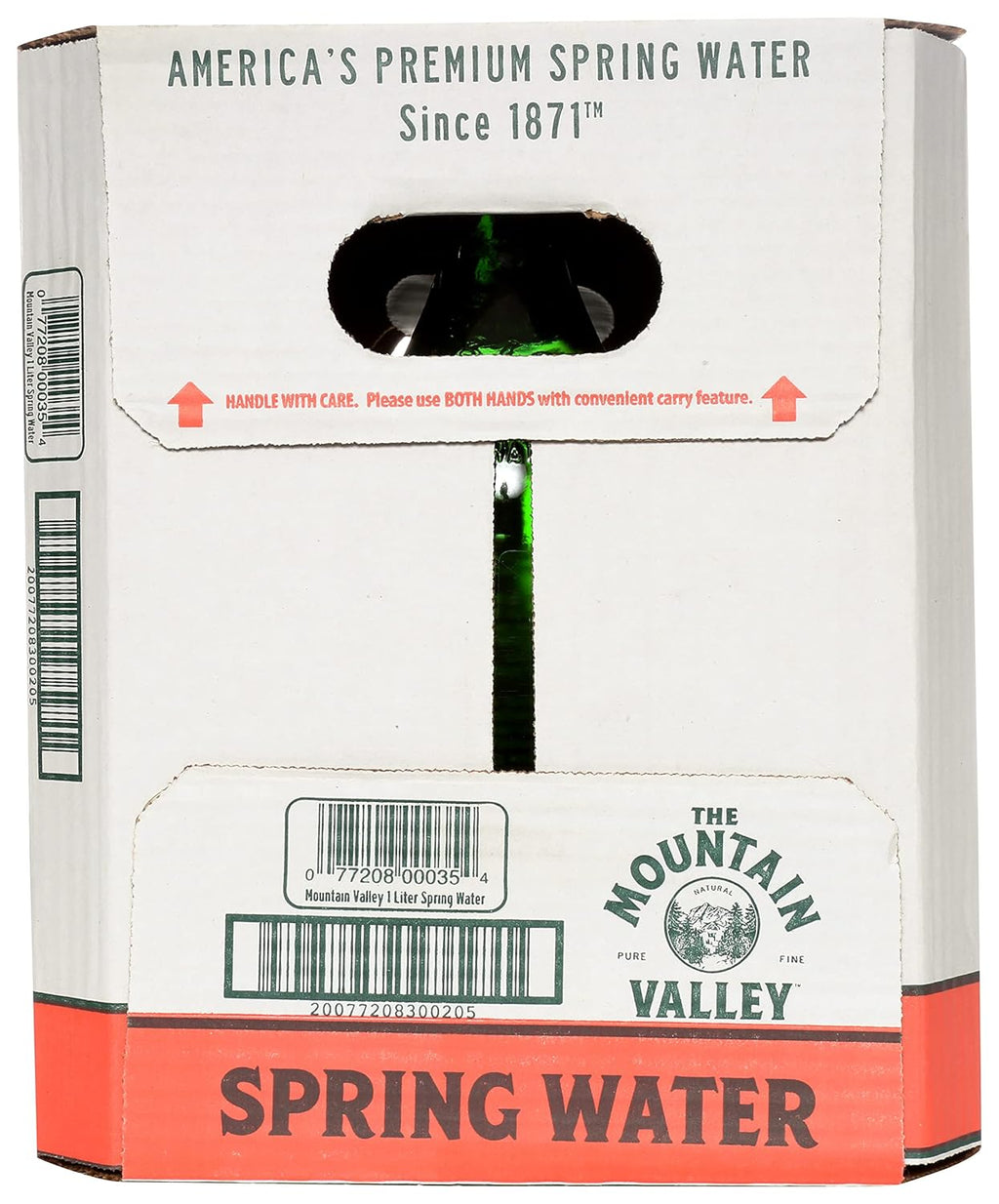 Spring Water, 33.8 Fl Oz, 12 Pack F50410