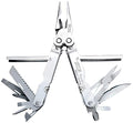 SOG PowerLock Multi-Tool- Compound Leverage Technology with EOD Crimper Device, 420 Stainless Steel Body, 18 Lightweight Specialty Tools (B61N-CP) , Black