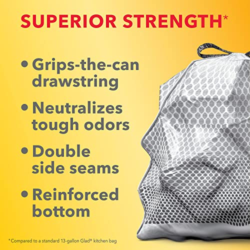 Trash Bags, 13 Gallon, 90 Count V947