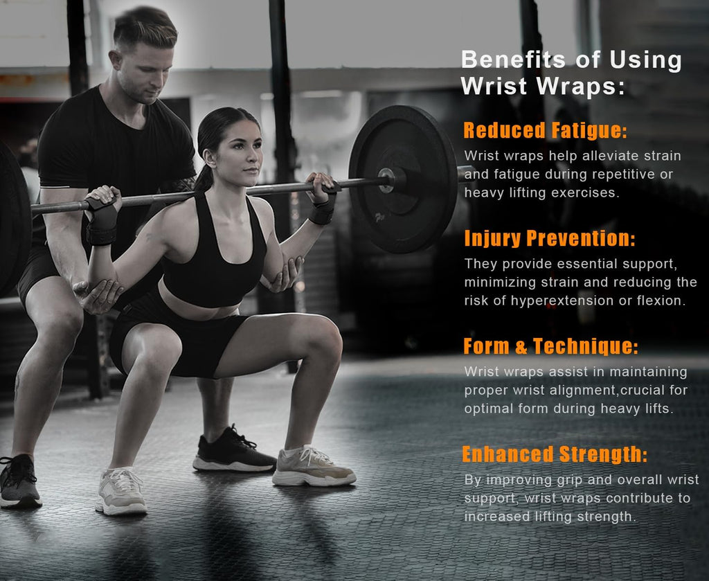 Weight Lifting Belt with Wrist Straps, Adjustable Leather Gym Belt for Squats and Deadlifts O4720
