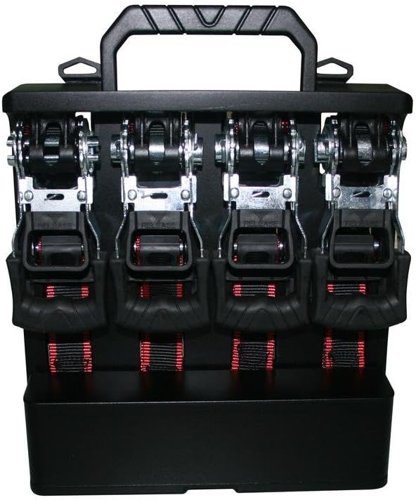 Ratchet Tie-Downs 4 Pack 12 FT x 1 IN B3879