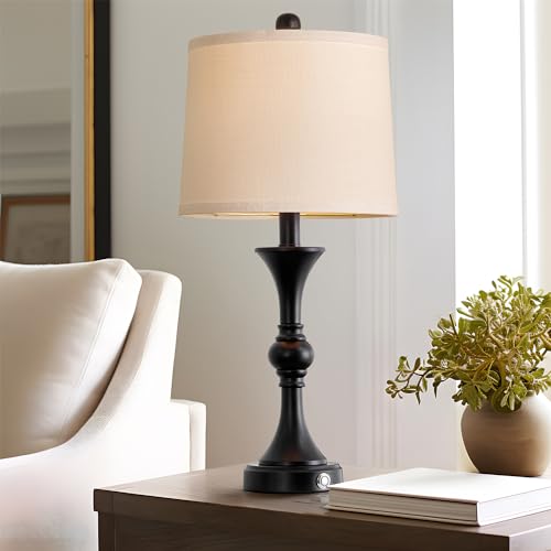 Modern Table Lamps Set of 2 with USB Charging Port for Living Room Bedroom G72369