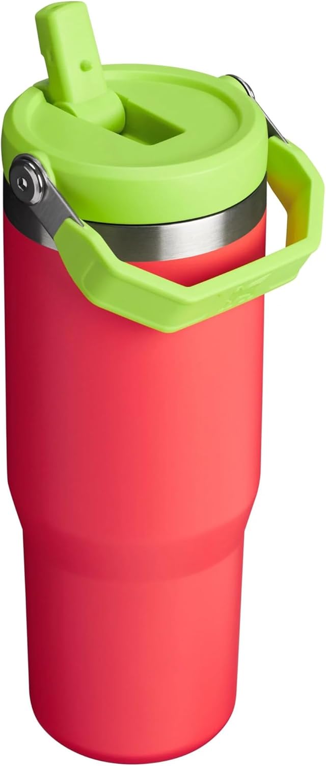 Stainless Steel IceFlow Flip Straw Tumbler, 30 oz I518936