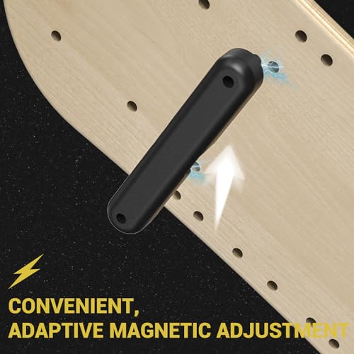 Balance Board with Adjustable Stoppers for Balance Training O80214
