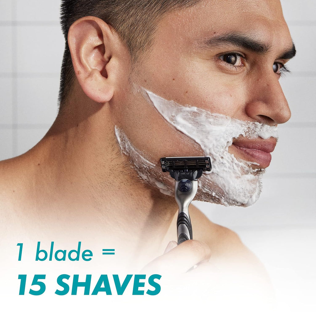 Men's Razor with Handle and Blade Refill C80658