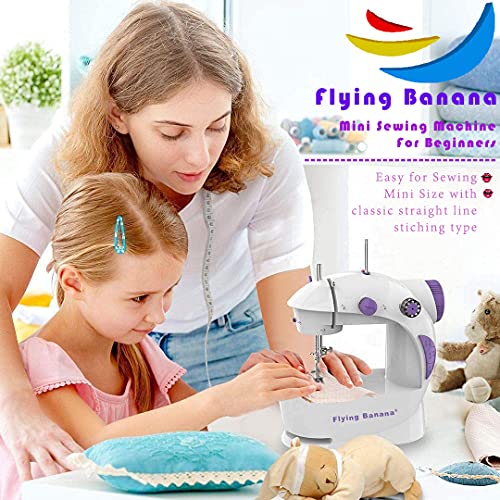Mini Sewing Machine, Portable Electric, 2-Speed with Foot Pedal L865