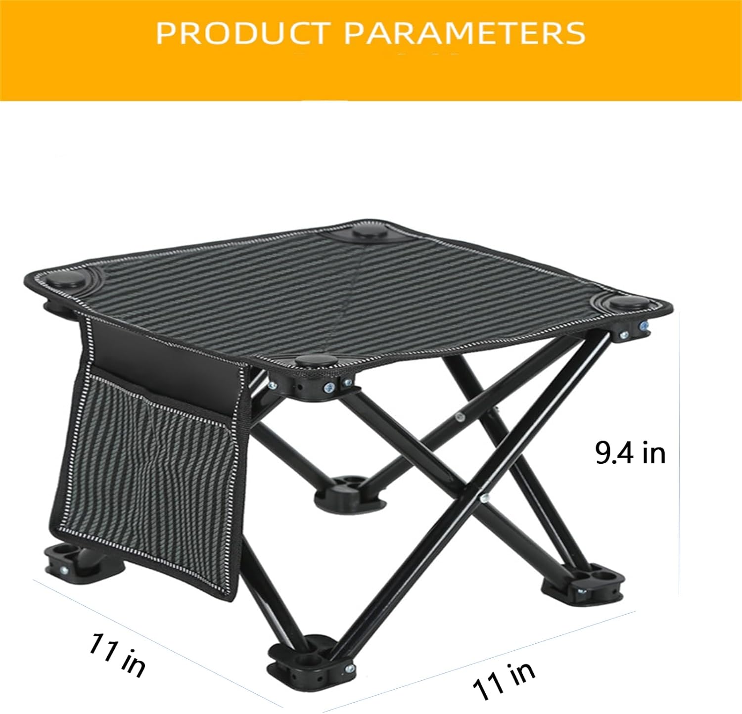 Portable Folding Camp Chair with Carrying Bag, Ultralight for Outdoor Travel T498