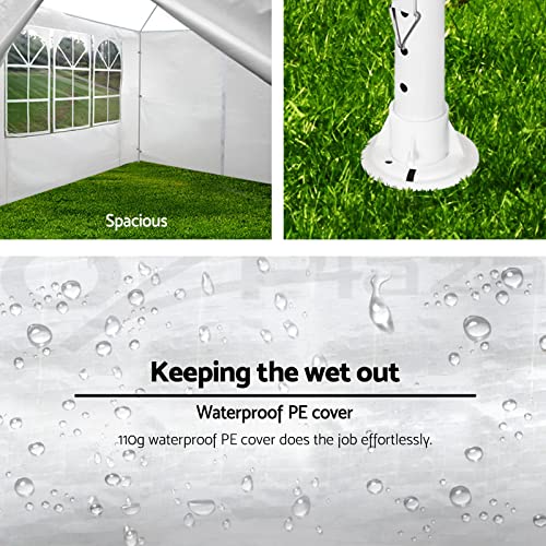 10x20 Heavy Duty Party Tent Outdoor Gazebo Canopy with Removable Sidewalls I564697